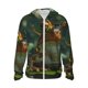 thumbnail image 1 of Fotbe Intellectual Frog Pond Chaqueta con Protección Solar UPF 50+ para Hombre y Mujer, Camisa con Capucha y Bolsillos-3X-Large, 1 of 7