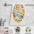 thumbnail image 5 of Hello Autumn Hand Towels for Bathroom, Fall Forest Kitchen Towel 2 PCS Ultra Soft and Highly Absorbent Decorative Fingertip Face Bath Towels for Spa & Hotel, 28.3"x 14.4", 5 of 5