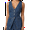 Blue, variant on Mawalde Women'S Denim 2 Piece Set Casual Sleeveless V Neck Jean Vest Tops and High Waist Shorts Outfit Tracksuits Blue M