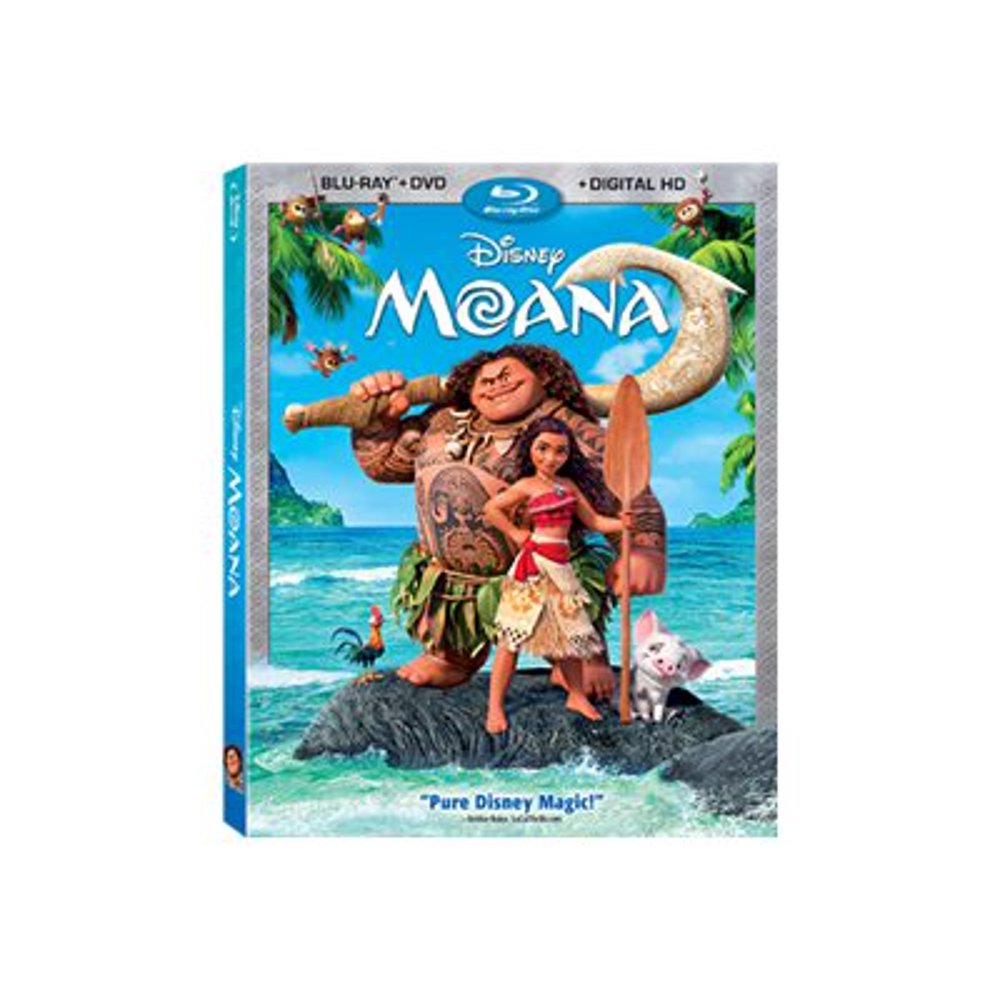 Moana Standard Definition Widescreen (Blu-ray + DVD + Digital Copy ...