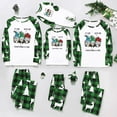 thumbnail image 2 of Green Plaid Gnome Matching Family Christmas Pajamas Matching With Dog Funny Saying “It’s Fine. We’re Fine. Everything Is Fine", 2 of 7