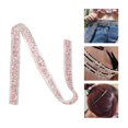 thumbnail image 3 of Mesh Wrap Roll,, Mesh Rhinestone, Rhinestone Ribbon  Ribbon,  For Crafts For Special Events For Birthday For Wedding, 3 of 8