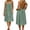 X-Army Green1, variant on BOOMNY Women's Backless Cami Dress Spaghetti Strap Lounge House Midi Linen Dresses Flowy Beach Summer Maxi Sundress