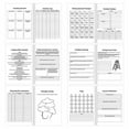 thumbnail image 6 of Mental Health & Anxiety Journal,Mood Tracker Journal for Mindfulness,Self Care & Stress Relief,Guided CBT Journal with Mental Health Coloring Book Pages,200Pages，9.45"×6.69",1PC, 6 of 9