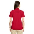 thumbnail image 2 of CORE365 78181R Women's Radiant Performance Piqué Polo with Reflective Piping-Classic Red-3XL, 2 of 3