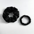 thumbnail image 4 of MesaSe 8 Pcs Chouchous Accessoires de Cheveux Réglables pour Femmes Bandeau Robuste en Soie Style10 Noir, 4 of 4