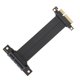 thumbnail image 1 of Cable de Extensión PCIe 4.0, 16 Gbps 180 Macho 90 Híbrra 64Pin Conductor de Cobre, Cable de Extensión 4.0 x4 para Tarjetas PCIe, Tarjetas Wifi, M.2, Firewire, USB Y, 1 of 7