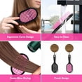thumbnail image 6 of RAGUPEL 4 Pack Vented Detangling Hair Brush-Detangler Hairbrush with Soft Bristles for Effortless Tangle Free-Ideal for Wet Dry Or Curly Hair for Women Men Kids, 6 of 9