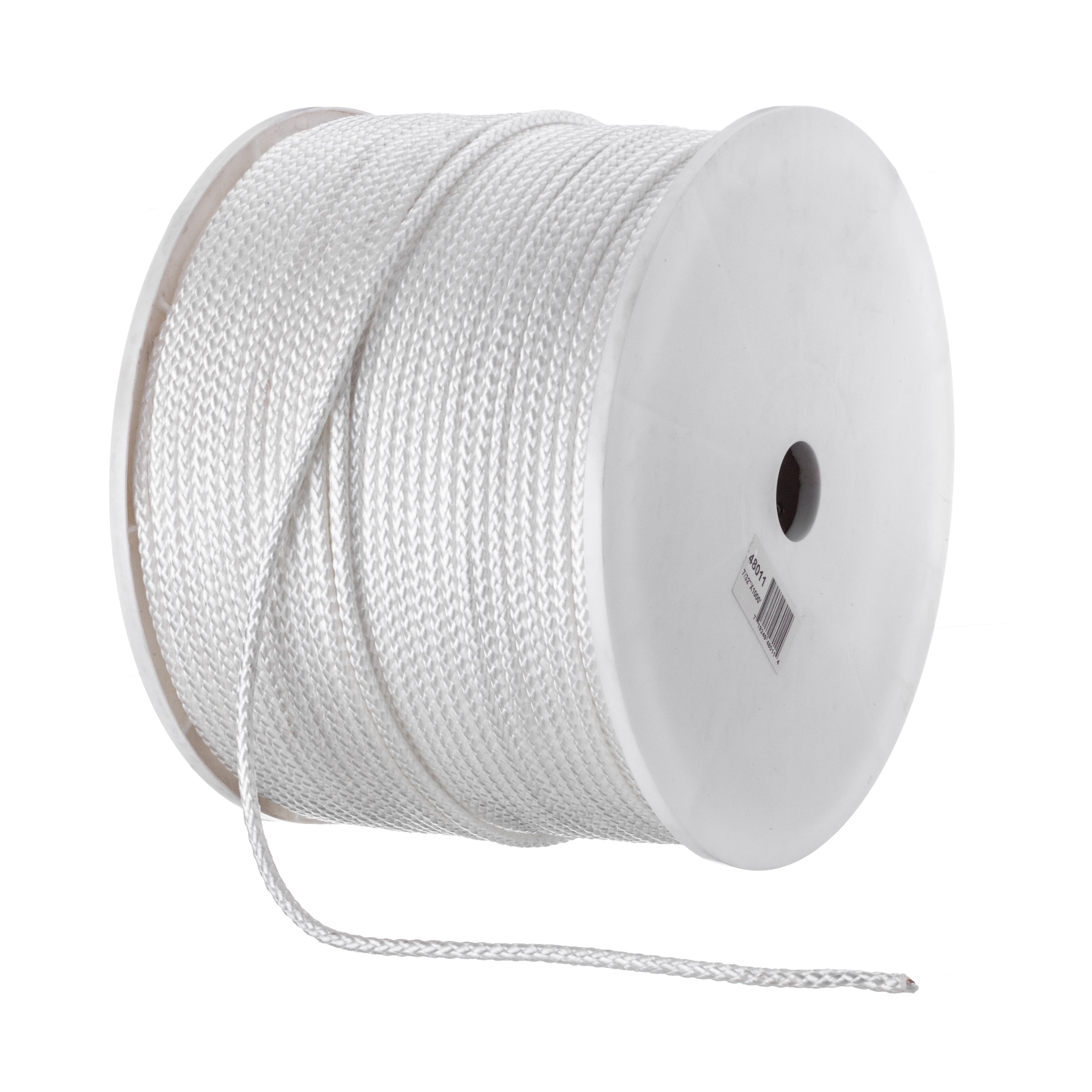 Seachoice 48001 White General Purpose Tie Down Cord 1000' Spool