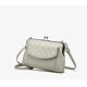 thumbnail image 4 of Bolso bandolera con cierre de beso para mujer, con ranura para tarjetas y hebilla magnética frontal, bolso pequeño, bolso de hombro informal para uso diario, 4 of 5