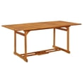 thumbnail image 1 of vidaXL Garden Dining Table 180x90x75 cm Solid Acacia Wood, 1 of 4