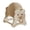 B, variant on Sisal Cat Scratcher Ball, 360 Degree Rotating Toy with Sturdy Wooden Base, Interactive Kitten Scratching Post for Boredom Relief, Natural Fiber Grinding Claw Tool for Furniture Protection