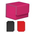 thumbnail image 4 of Estuche para tarjetas DYNWAVEMX Piel sintética Rosa 100 tarjetas, 4 of 8