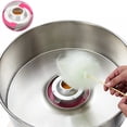 thumbnail image 4 of Garvee Commercial Electric Cotton Candy Machine with Cover,Stainless Steel Bowl,Sugar Scoop for Home,Kids Birthday,Family Party,Pink, 4 of 6