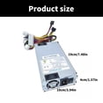 thumbnail image 5 of Zeiwohndc 250W 300W 350W Computer Power Supply Fits for 1U Models, 8 and 8 Pin Port, 5 of 15