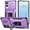 Purple, variant on TYJKeJi Case with Kickstand Drop Resistant Shockproof Case For Samsung Galaxy S25 Edge