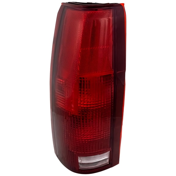 KarParts360 For Chevy Tahoe 1995 96 97 98 99 2000 Tail Light Driver Side | Connector Rim | With Bulbs | Replacement For GM2800104 | 5977867