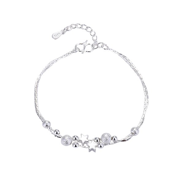 Waterproof Jewelry Sets Gifts for Womens Charm Bracelet for Women Double Layer Adjustable Jewelry for Women Gift Bracelets & Bangles Jewelry Clearance Sale