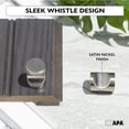 thumbnail image 3 of Ilyapa Satin Nickel Kitchen Cabinet Knobs - Minimalist Cylindrical Whistle Knob Handles - 25 Pack of Kitchen Cabinet Hardware, 3 of 7