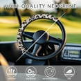 thumbnail image 3 of ZUXONGSY Gray Leopard Print Golf Cart Steering Wheel Cover Auto Accessories Car Interior Decor Protector Golf Cart Steering Wheel Covers Club Car Interior Accessories Car Decorations, 3 of 7