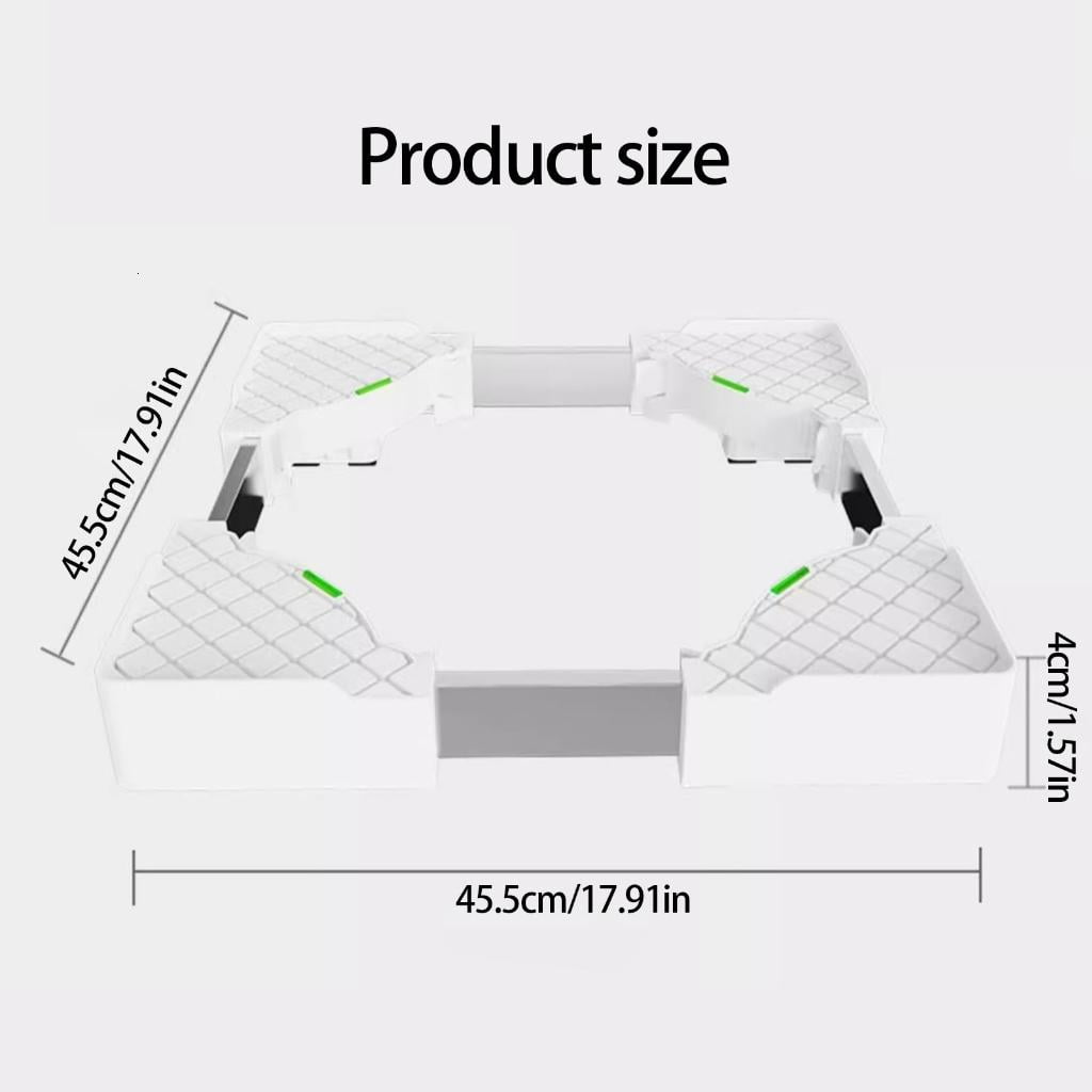 Space Saving Movable Washer Pedestal Base Washing Machine Base Rack for Washer