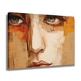 thumbnail image 2 of Abstract Decorative Painting Of Human Face Framed Gallery Poster Decorative Painting Canvas Wall Art Living Room Posters Bedroom Painting,Frame-style,16x24inch(40x60cm), 2 of 8