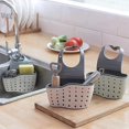 thumbnail image 4 of Jinyi Kit Sink Spon H, Portable Sink Shelf, Hanging Ser Izer Stora Bag With Adjable S And Drain Holes (1pc, Bei), 4 of 5