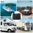 thumbnail image 6 of Geloo Marine Switch Panel Waterproof 8 Gang Rocker Switch Panel Toggle Switch Panel for Car Boat RV, 6 of 8