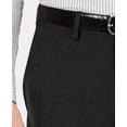 thumbnail image 4 of Kenneth Cole Reaction BLACK Men's Gabardine Stretch Flat-Front Pants, US 30X30, 4 of 4