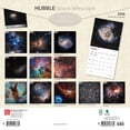 thumbnail image 2 of Hubble Space Telescope | 2026 12x24" (Hanging) Square Wall Calendar | Plastic-Free, 2 of 9