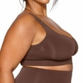 thumbnail image 6 of YITTY Nearly Naked Shaping Midi Bra, Brown, XS/S, 6 of 7