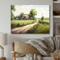 thumbnail image 2 of Designart Beautiful Barn In Spring IV Canvas Wall Art, 2 of 5