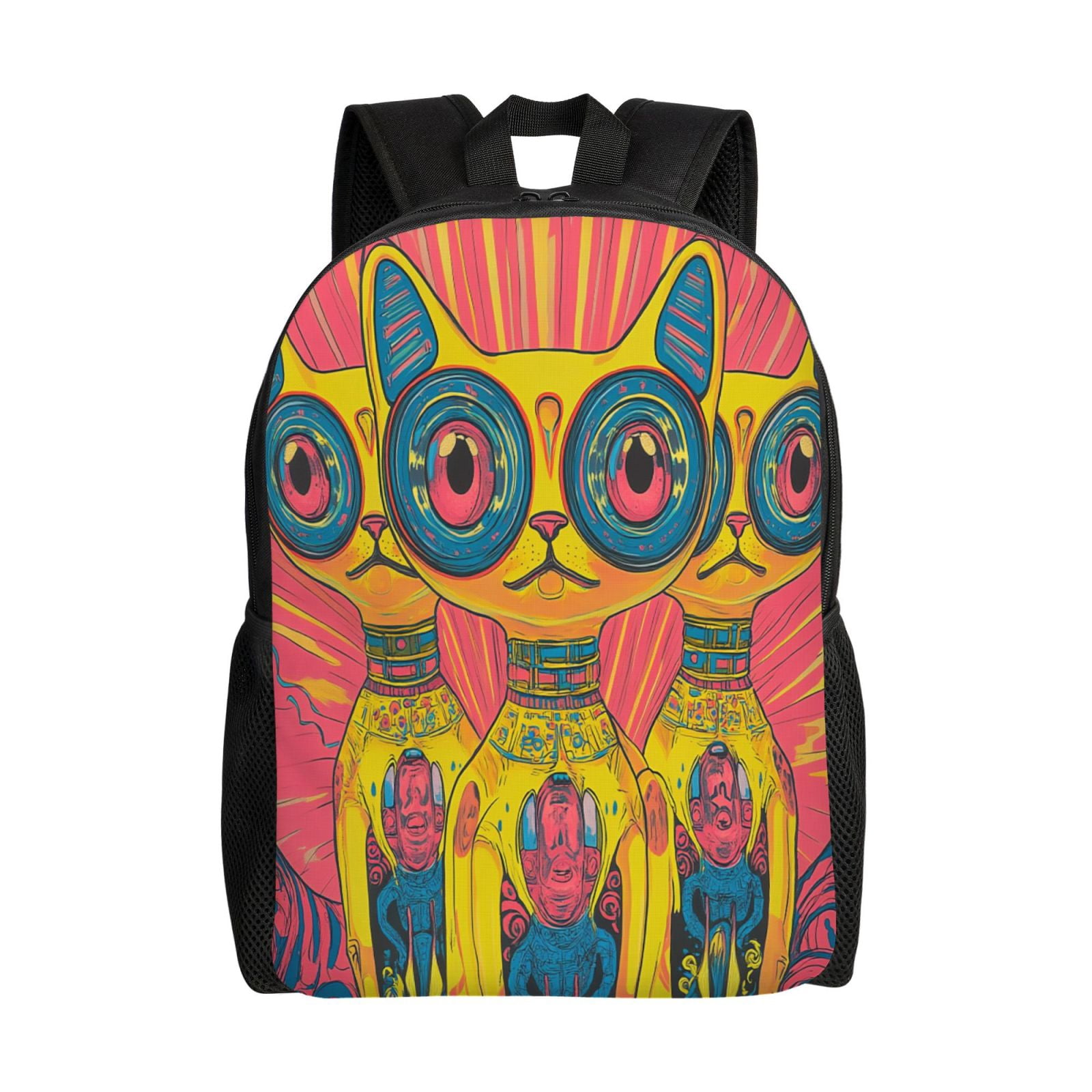 Cat Backpack Double Shoulder Backpack Durable, Spacious, Ergonomic Design for Travel, Work & Outdoor Use