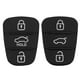 thumbnail image 5 of Pad Key 3 botones de goma para Hyundai Kia Flip Remote Car Shell (con letra), 5 of 9