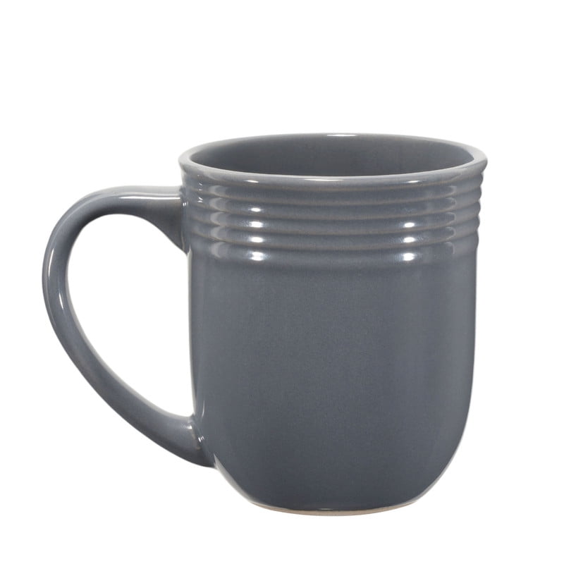 Mainstays Chiara Stoneware 16.5-oz Gray Mug