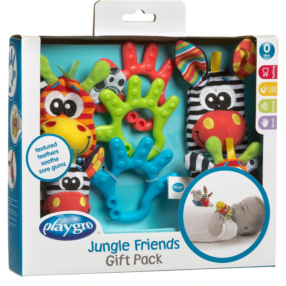 playgro jungle squeaker zebra