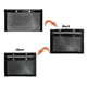 thumbnail image 2 of Advancent Bolsa de barbacoa resistente a altas temperaturas, bolsas de malla para asar reutilizables, bolsa de barbacoa antiadherente para Estufas de camping Negro 40 x 27 cm, 2 of 6