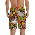 thumbnail image 3 of Easygdp Sloth on the Branch Men's Short Pajama Pants, Sleep Shorts, Household Pants, Casual Pants with Pockets - XX-Large, 3 of 9