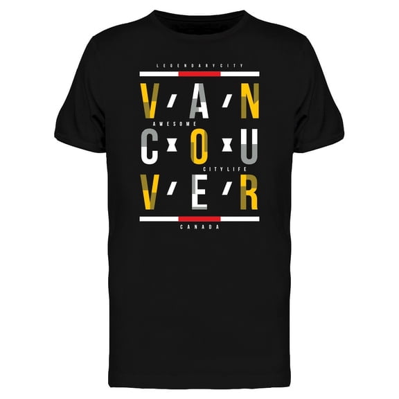Vancouver Typography Vintage Tee Men's -Image by Shutterstock
