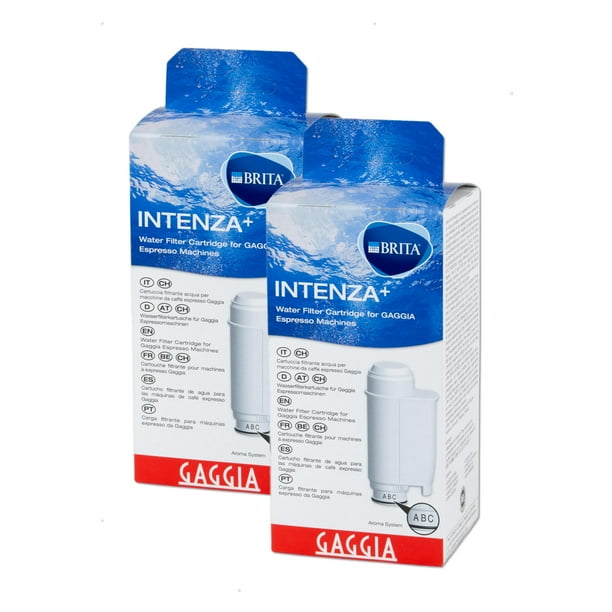 Filtro de agua Gaggia Intenza para máquinas de café espresso, paquete doble