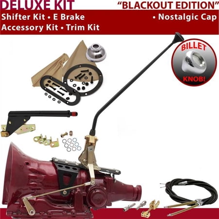 American Shifter FMX Shifter Kit Black 16 in. E Brake Cable Trim Kit for F24B4