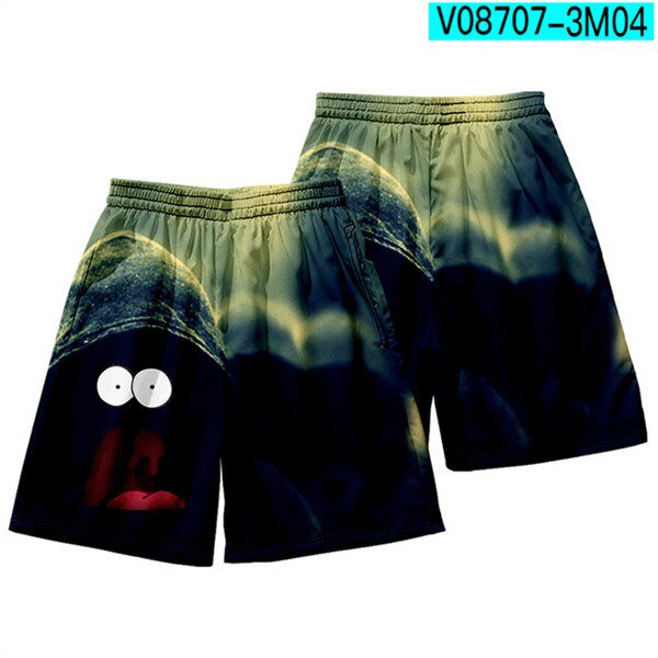 Pantalones cortos de Anime 3D para hombre, bañadores de playa de secado rápido, Hip Hop, ropa de playa Fivean unisex