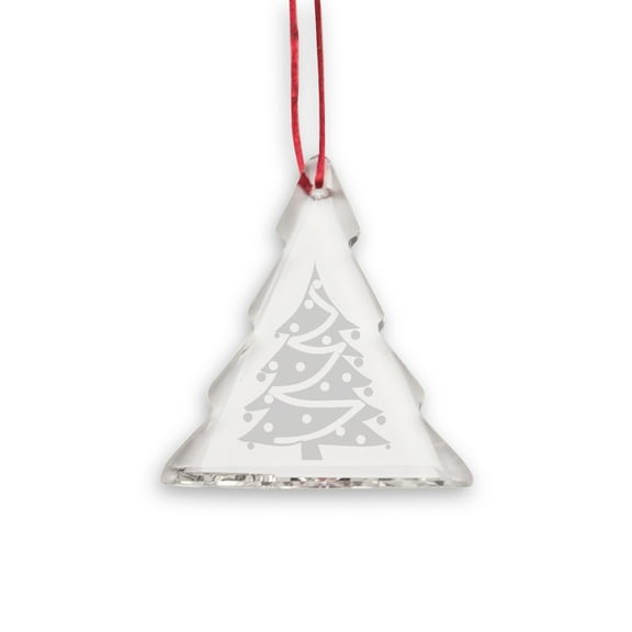 Christmas Tree  Shaped Crystal Christmas Ornament