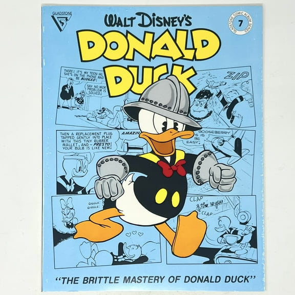 Gladstone Walt Disney's Donald Duck The brittle mastery of Donald Duck No.7