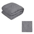 thumbnail image 3 of Shatex 3 Pieces Pleated Comforter Sets - Queen Gray, 3 of 5