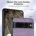 thumbnail image 4 of SaniMore Case for Google Pixel 7 Pro 6.7" 2022, [Flip Card Slot Design Kickstand] Removeable Wrist Strap Magnetic Car Mount Wear-resistant PU Leather Skin Shockproof Anti-drop Shell, Purple, 4 of 9