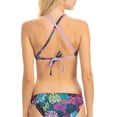 thumbnail image 2 of Dolfin Uglies Revibe Print Crop Bikini Top in Sao Paolo, 2 of 2