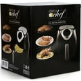 thumbnail image 3 of Deco Chef 3.7 QT Personal Digital Air Fryer, 7 One-Touch Cooking Programs, Time and Temperature Controls, Dual Non-Stick Baskets, 1300W, Black, 3 of 11