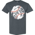 thumbnail image 3 of Inktastic Game Day Distressed Baseball T-Shirt, 3 of 5
