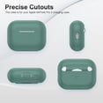 thumbnail image 4 of Funda OULUOQI compatible con AirPods Pro 2 2022/2023 de silicona, 4 of 7